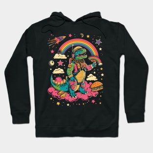 Cat Dinosaur Sidekick Hoodie